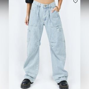 Lioness Miami Vice Pants Light Denim